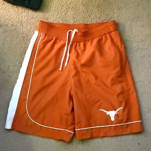 Texas Longhorns men's swim board shorts sz M